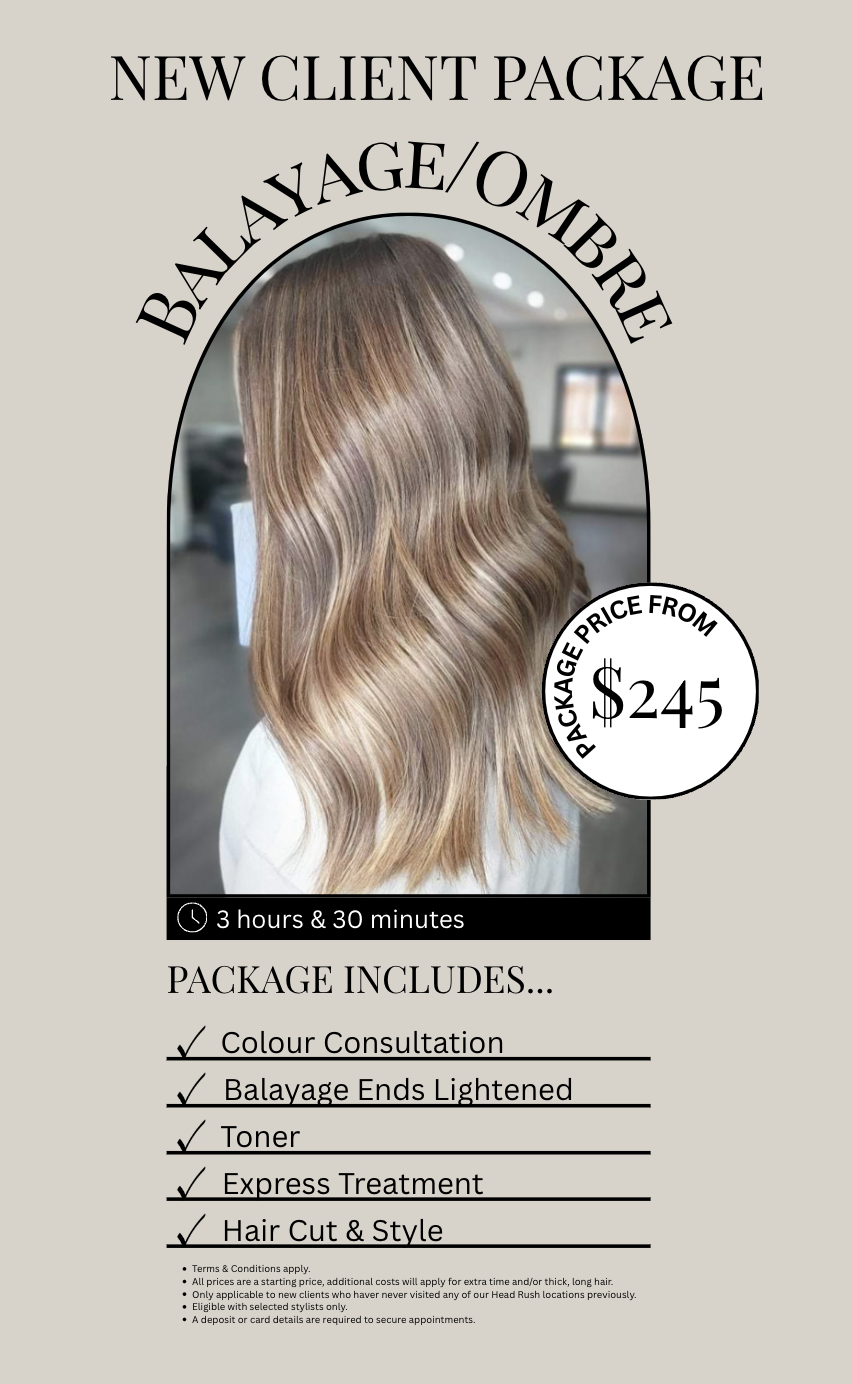 new client package balayage